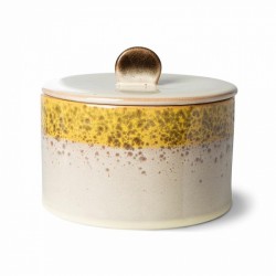 70S CERAMICS: COOKIE JAR, AUTUMN ACE7104