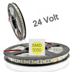 ΤΑΙΝΙΑ LED ΣΥΚ.5M 12W 24V/DC 1250LM/M IP20 3000K 60LED/M OSRAM SHIP ( 24128030 )