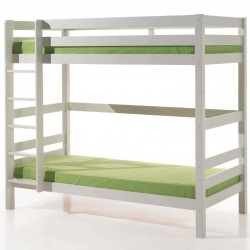 Κουκέτα Pino High-Bunk λευκή - Πεύκο - 209Μx105Πx182Υ