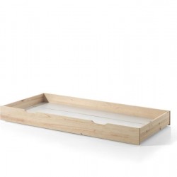 Dallas Bed Drawer Natural - MDF + Pine Wood - 94MX198PX19Y
