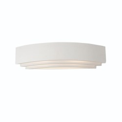 InLight Επιτοίχιο φωτιστικό λευκό από γύψο (43389-Λευκό)