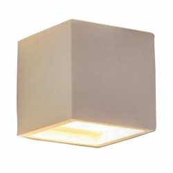 InLight Επιτοίχιο φωτιστικό λευκό από γύψο (43414-Λευκό)