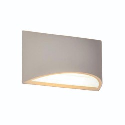 InLight Επιτοίχιο φωτιστικό λευκό από γύψο (43415-Λευκό)