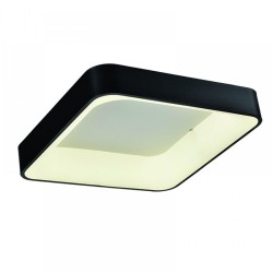 Φωτιστικό οροφής LED 50W από αλουμίνιο τετράγωνο σε μαύρο χρώμα