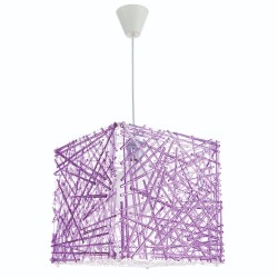 Κρεμαστό φωτιστικό από μωβ plexiglass (4339-Μοβ)
