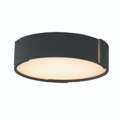 Φωτιστικό οροφής LED 26W σε μαύρη απόχρωση και ακριλικό (6152-Β-Μαύρο)