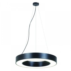Κρεμαστό φωτιστικό LED 50w σε μαύρο χρώμα D60cm