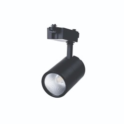 Σποτ Ράγας Μαύρο LED 30watt 3000K Θερμό Λευκό (Τ00201-ΜΑΥΡΟ)